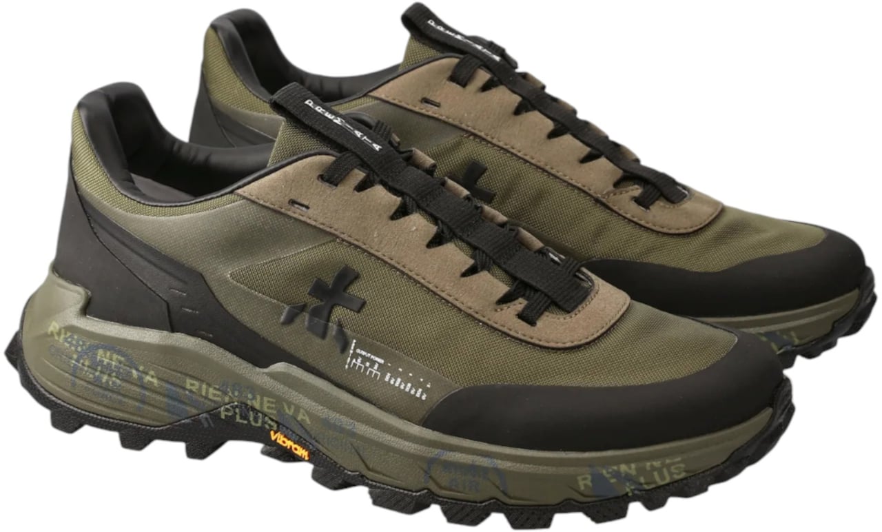Premiata Baskets semelle vibram Kaki Devin Premiata Homme 436 Divers