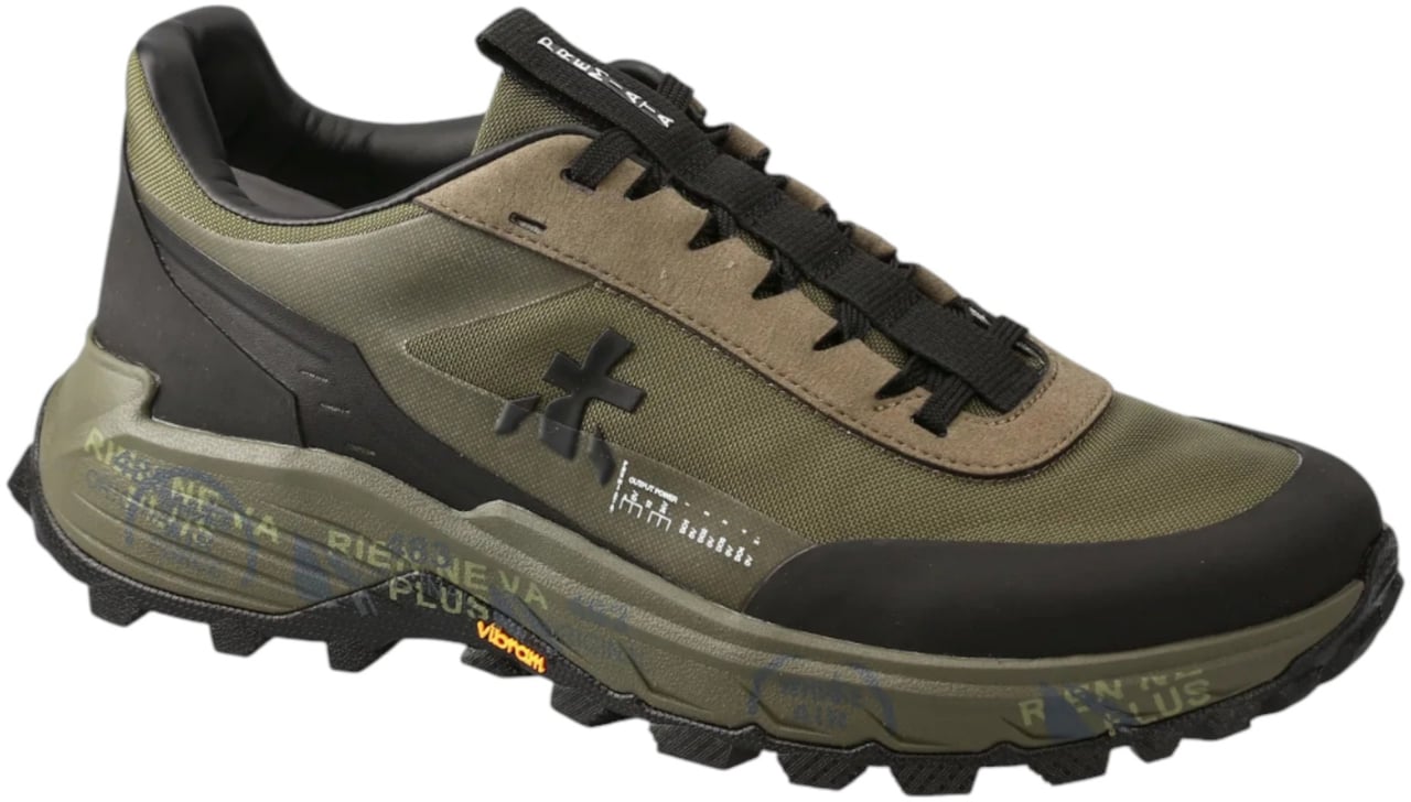 Premiata Baskets semelle vibram Kaki Devin Premiata Homme 436 Divers