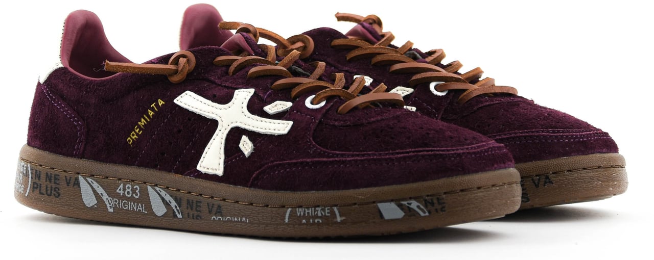 Premiata Basket Clayd Bordo Rood