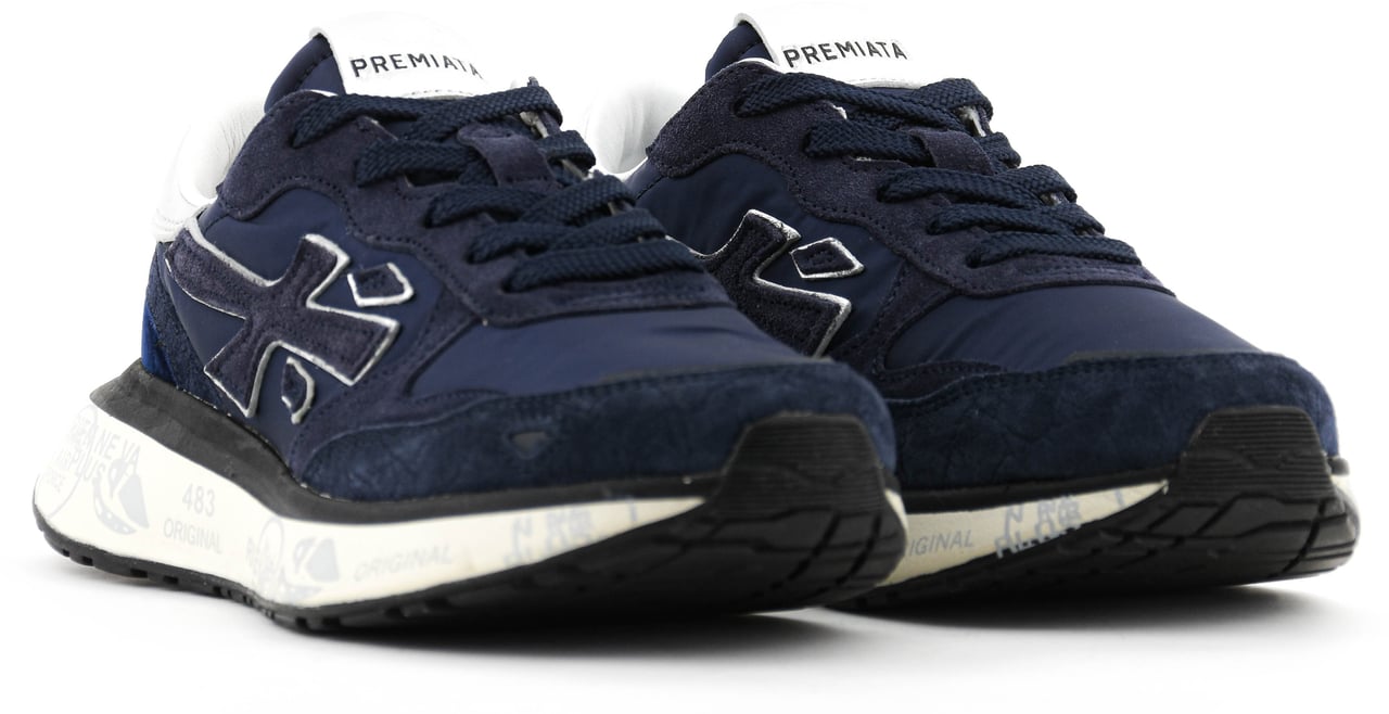 Premiata Lauryn Sneaker Dark Blue Blauw