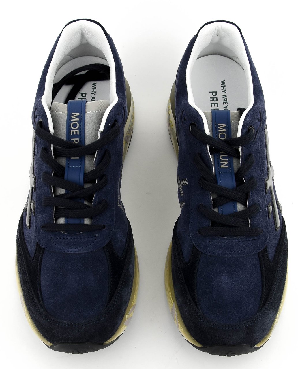 Premiata Moerun Sneaker Blue Blauw