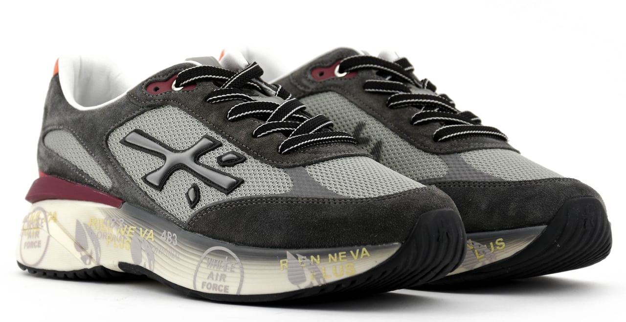 Premiata Moerun Sneaker Grey Grijs