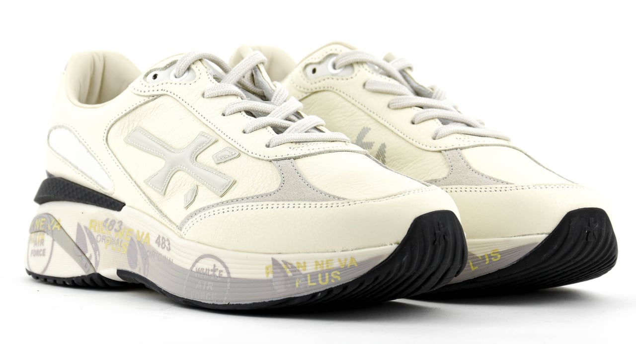 Premiata Moerun Sneaker White Wit