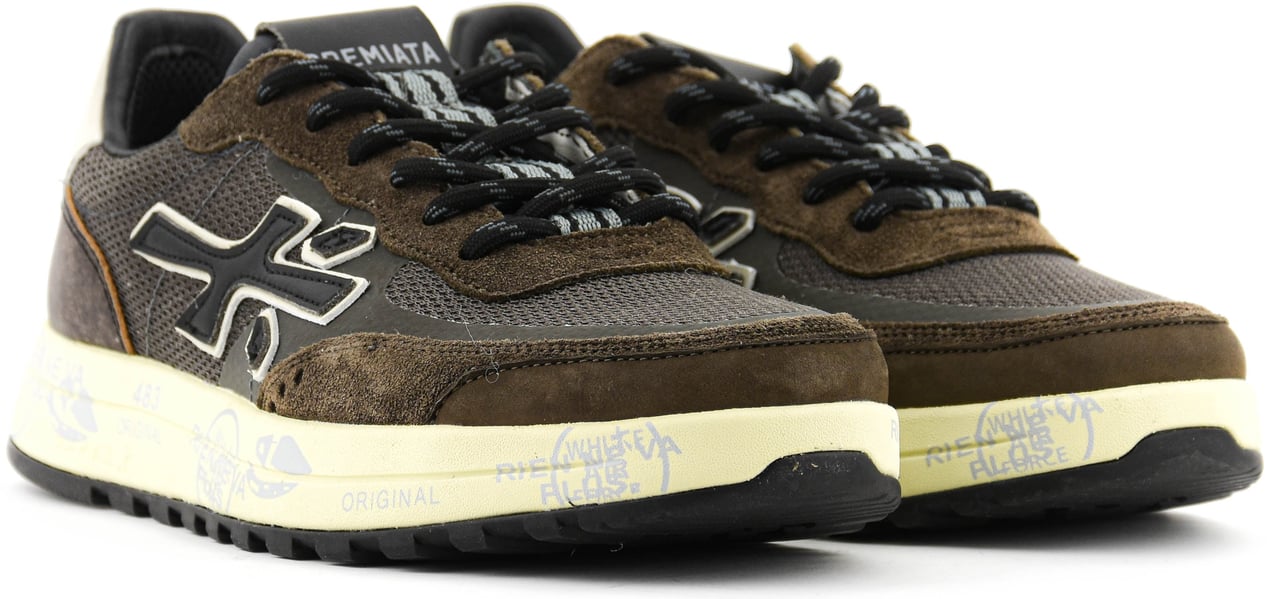Premiata Nous Sneaker Brown Bruin