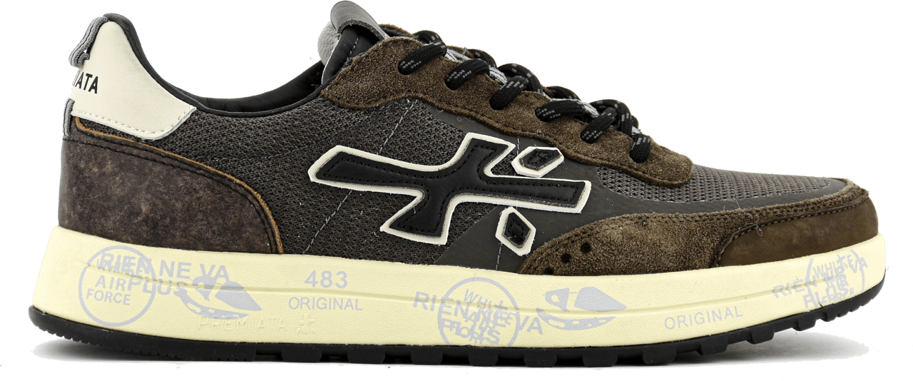 Premiata Nous Sneaker Brown Bruin