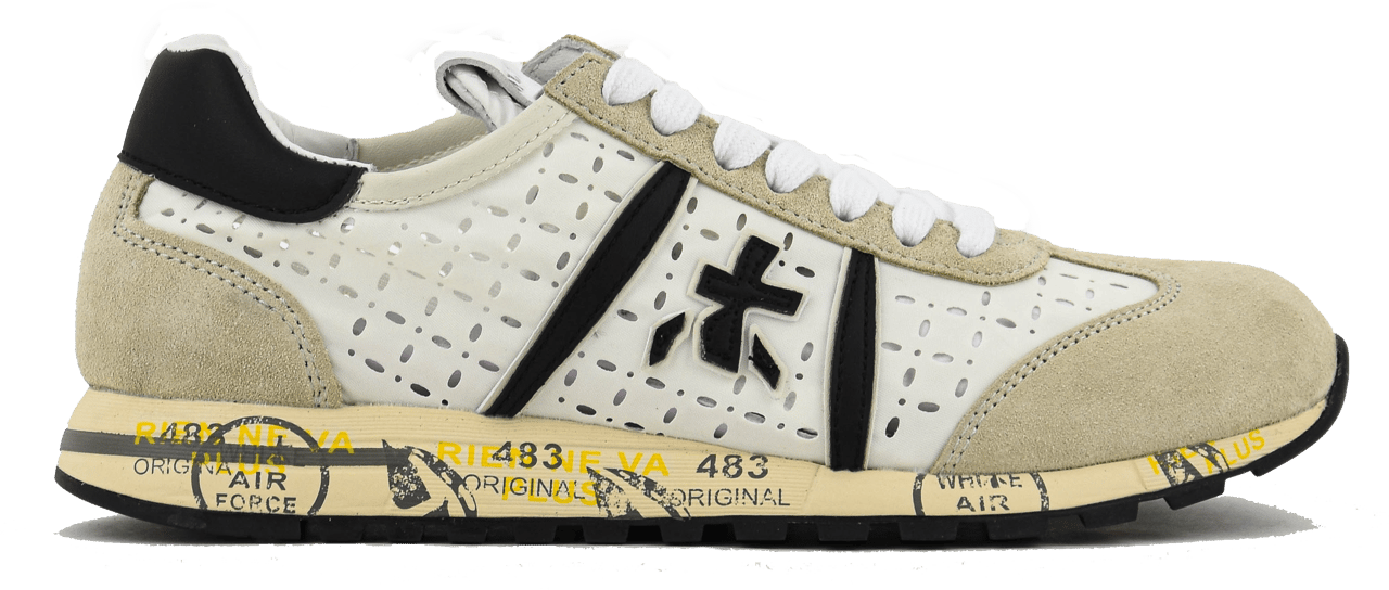 Premiata Lucyd Sneaker Perfo White Wit