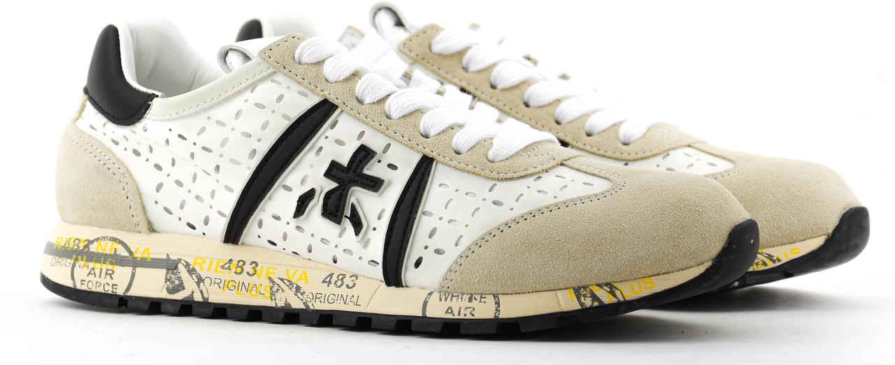 Premiata Lucyd Sneaker Perfo White Wit
