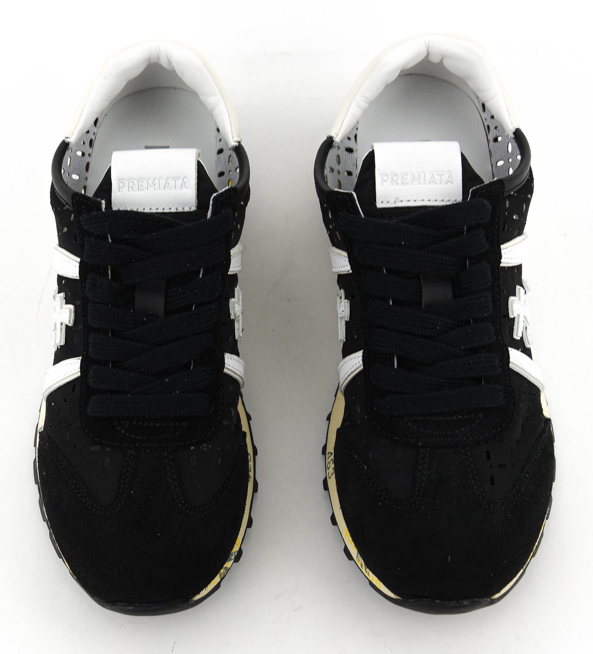 Premiata Lucyd Sneaker Perfo Black Zwart