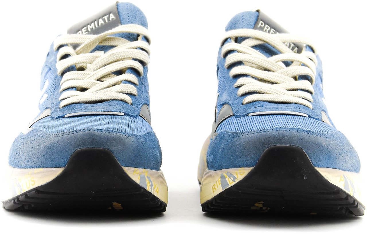 Premiata Micko Sneaker Blue Blauw