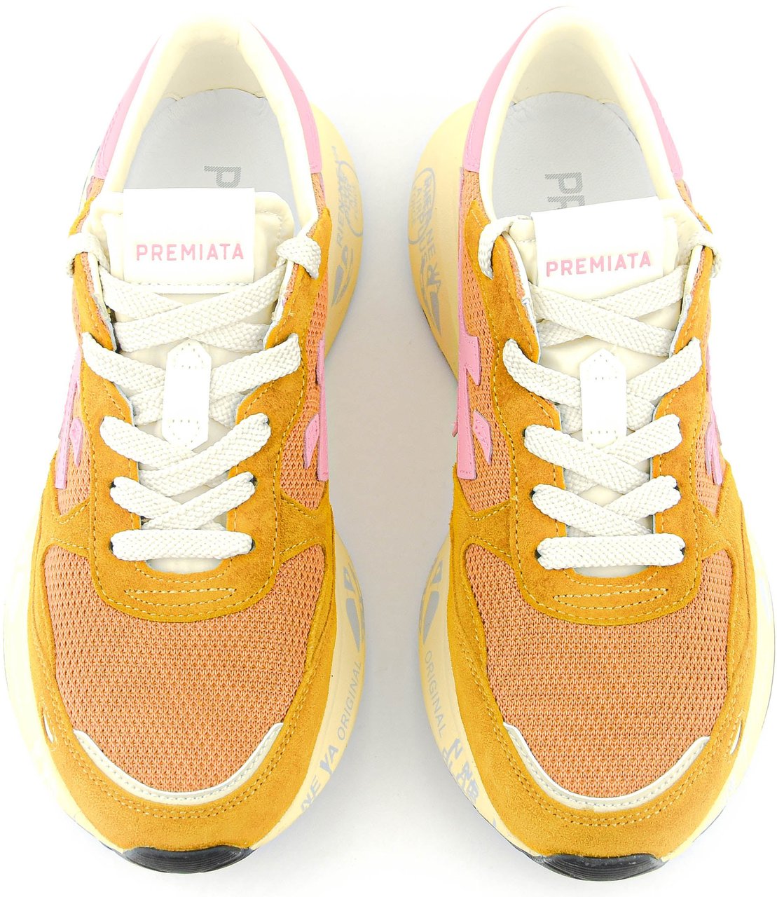 Premiata Lauryn Sneaker Ochre Geel