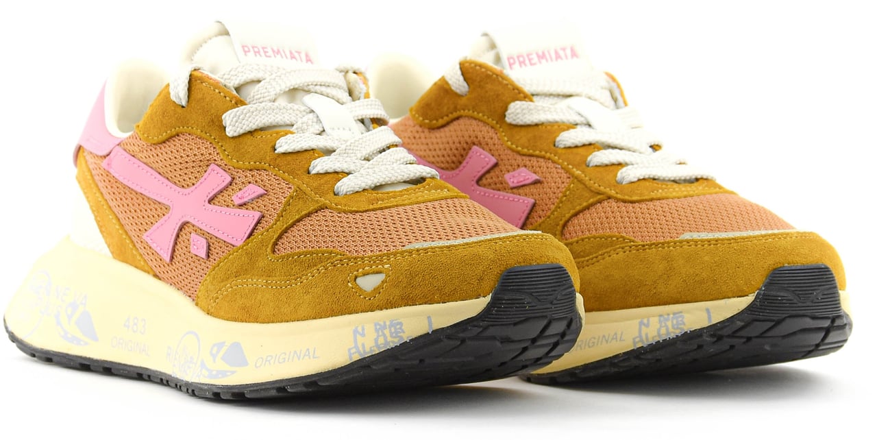 Premiata Lauryn Sneaker Ochre Geel