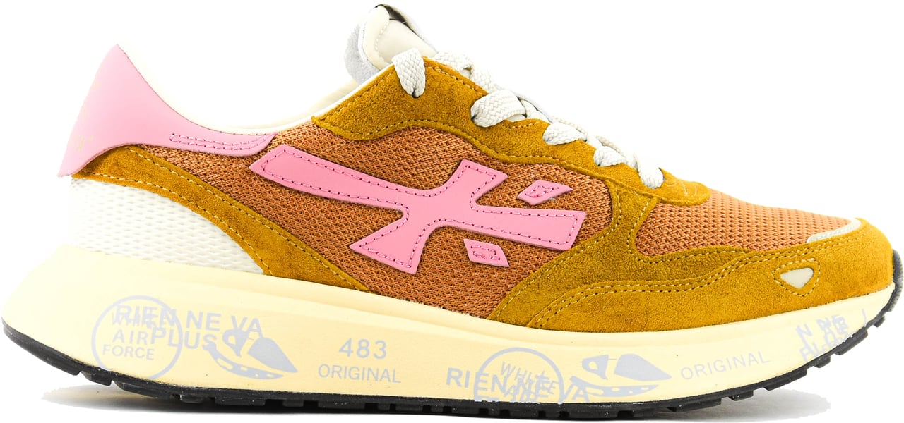 Premiata Lauryn Sneaker Ochre Geel