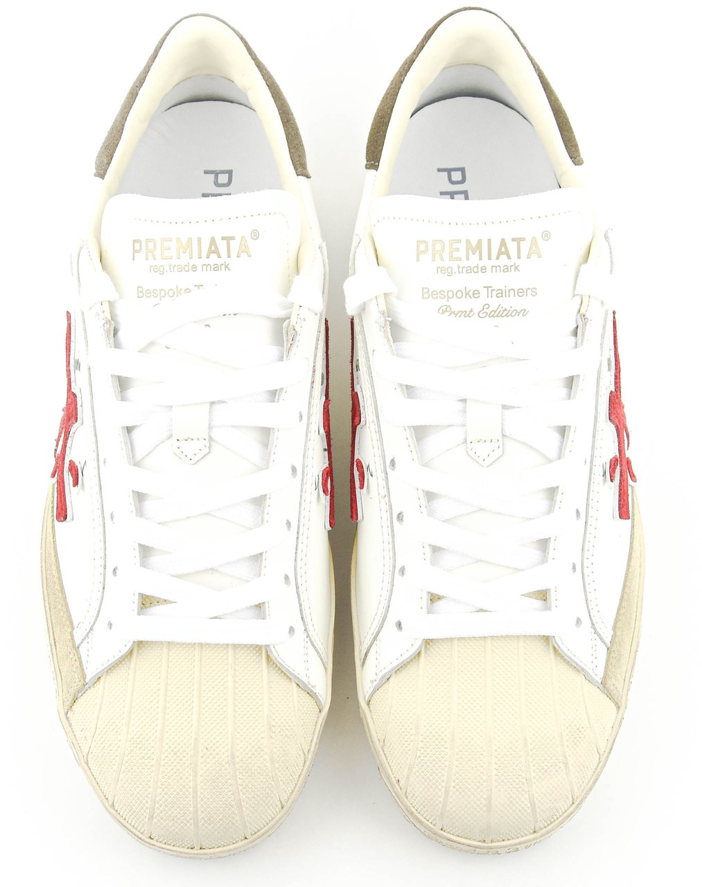 Premiata Steven Sneaker White Red Wit