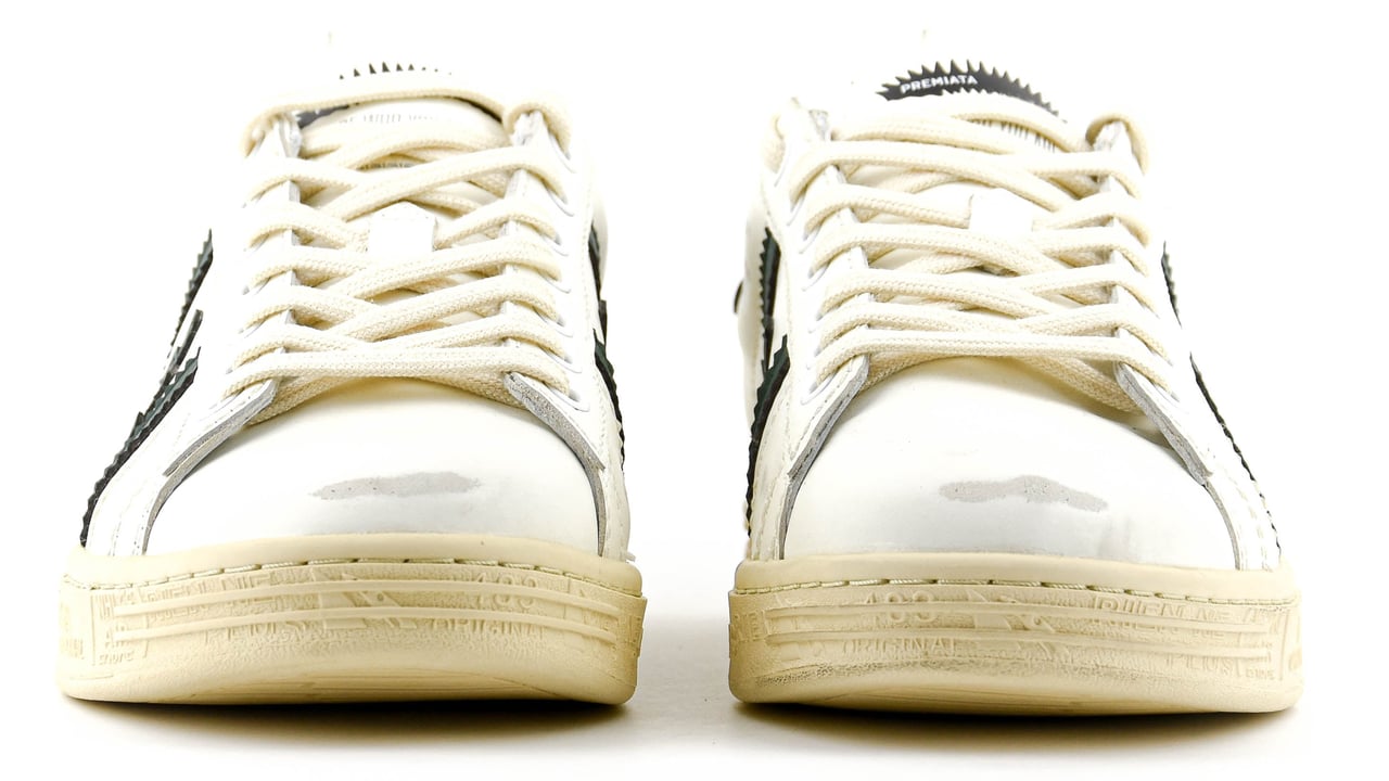 Premiata Russel Sneaker White Green Wit