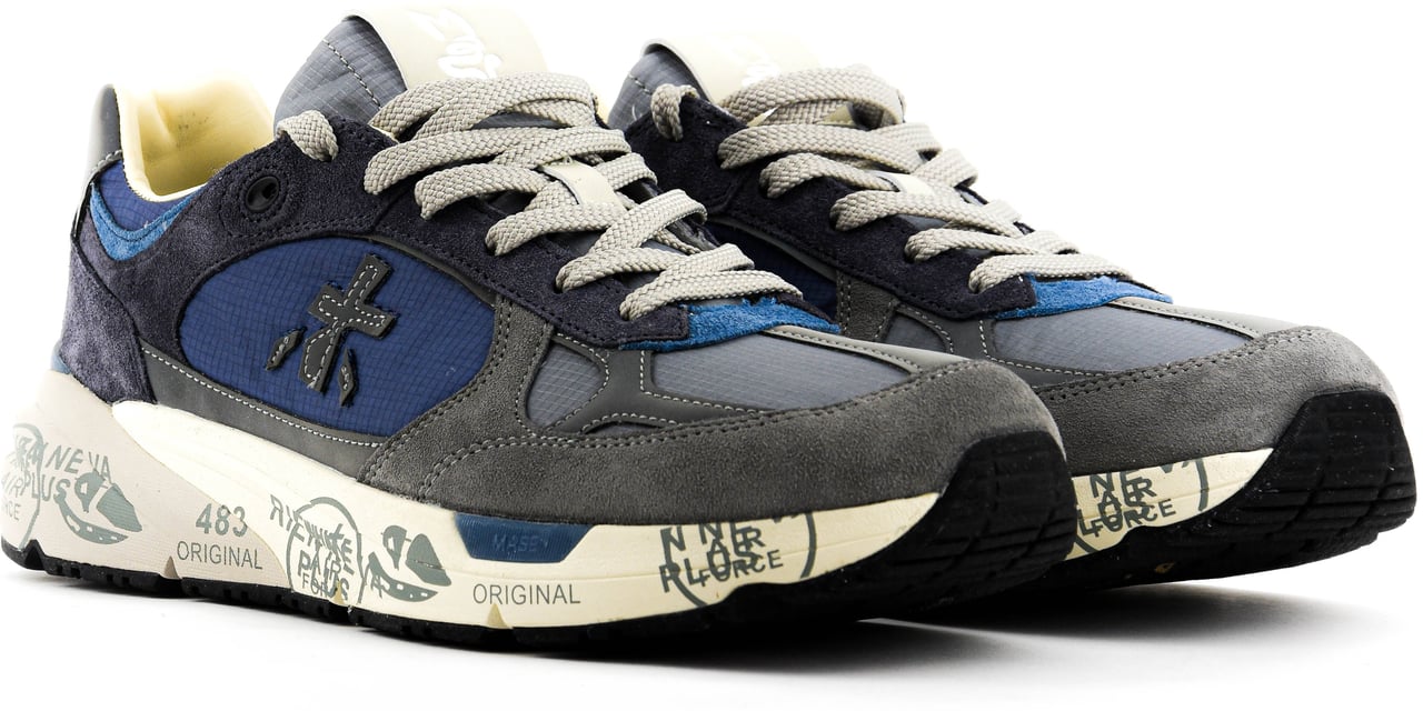 Premiata Mase25 8021 Blue Blauw