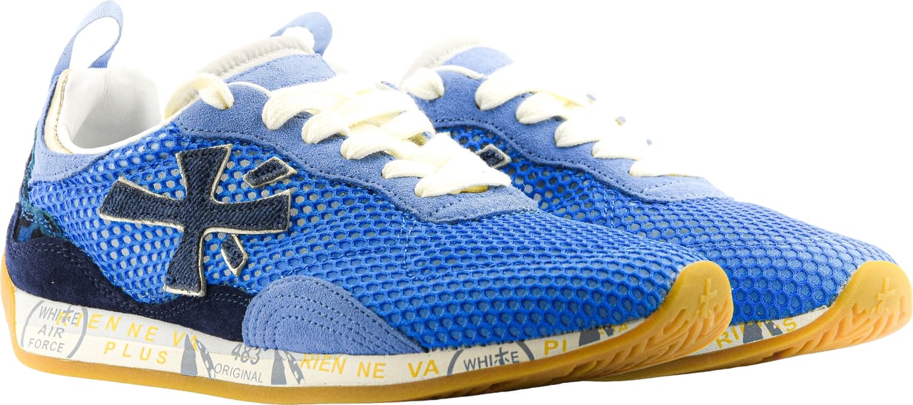Premiata Runsea Blue Blauw