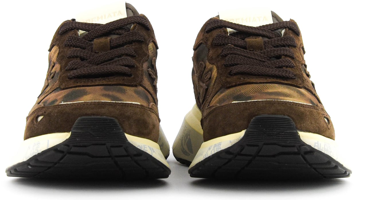 Premiata Lauryn Sneaker Brown Camo Bruin