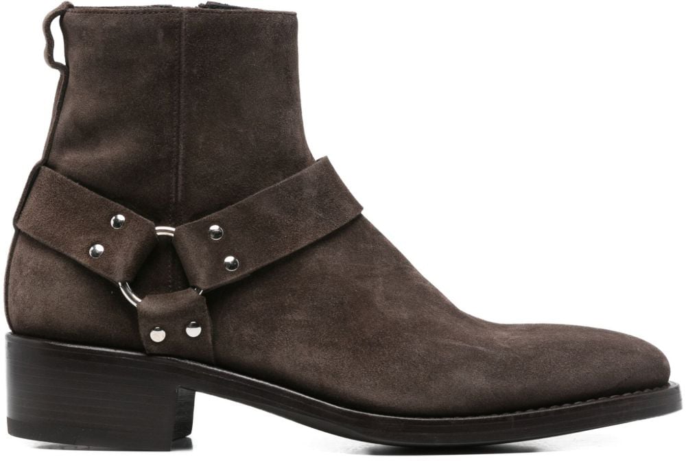 Premiata Ankle Boots with Side Zip Zwart