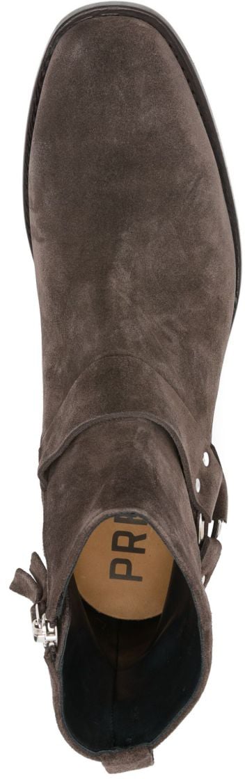 Premiata Ankle Boots with Side Zip Zwart