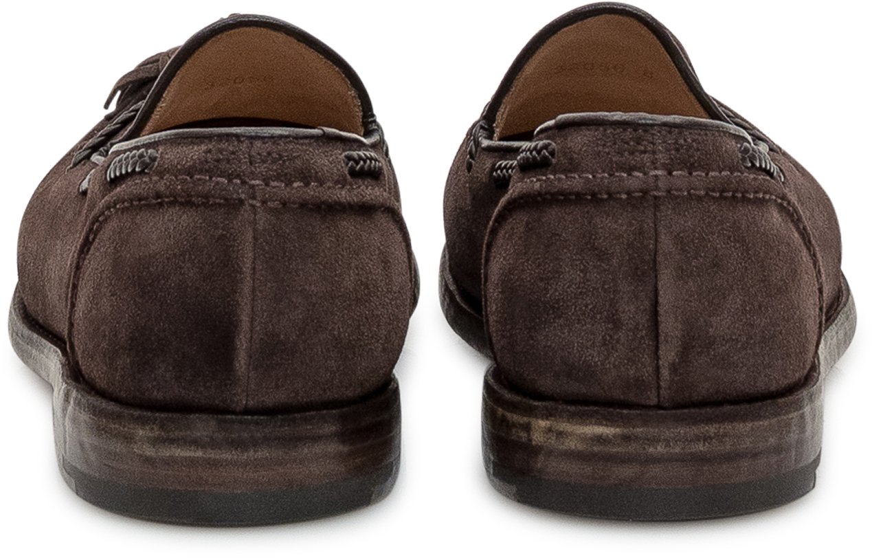 Premiata Mocassino in Pelle Bruin