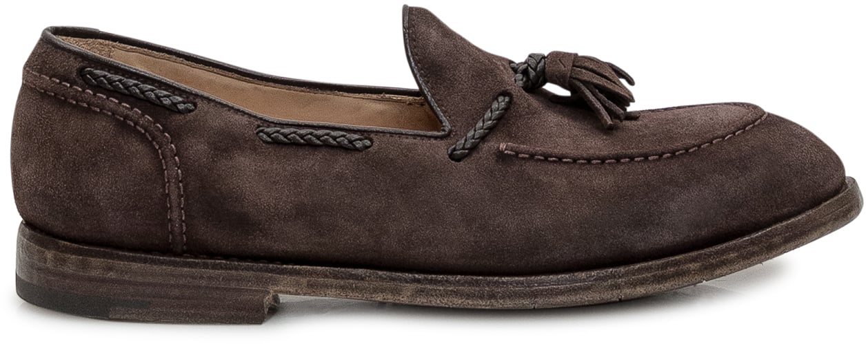Premiata Mocassino in Pelle Bruin