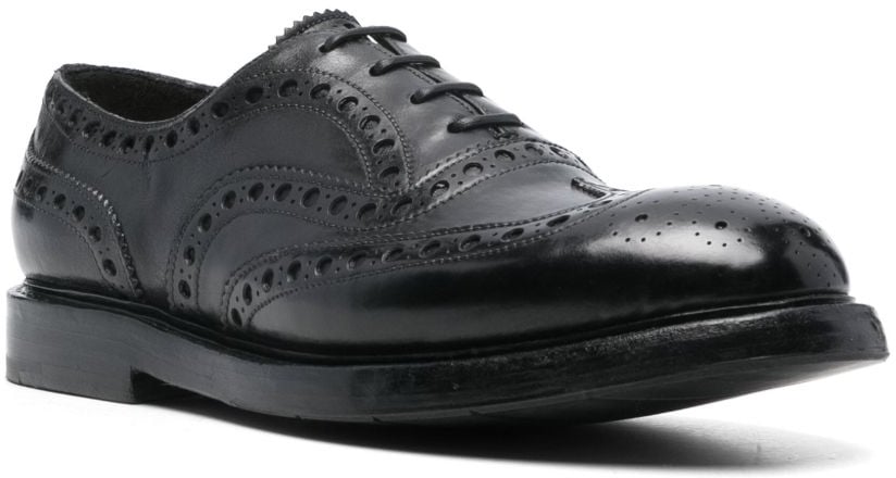 Premiata Flat Shoes Black Zwart