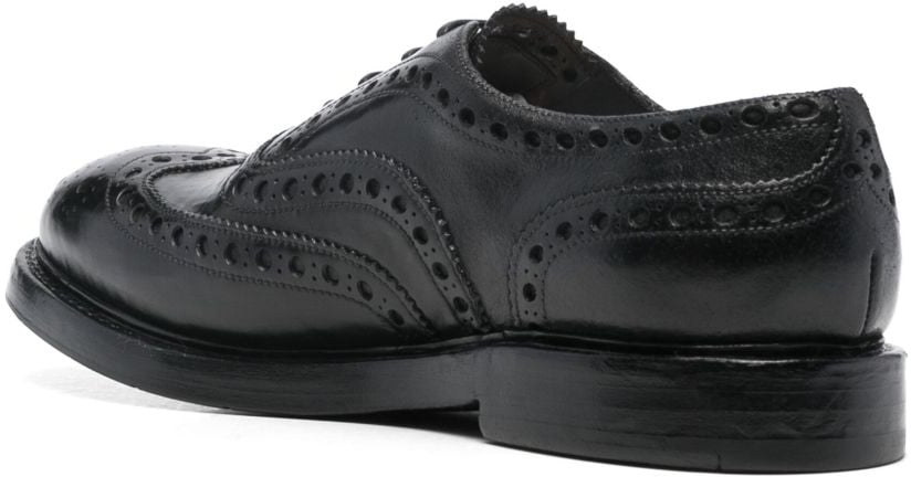 Premiata Flat Shoes Black Zwart