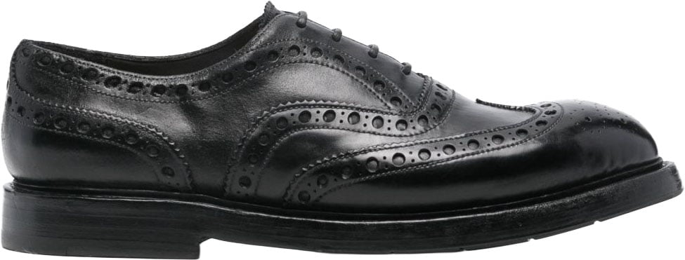 Premiata Flat Shoes Black Zwart