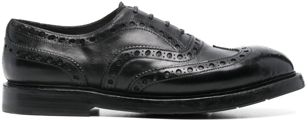 Premiata Flat Shoes Black Zwart