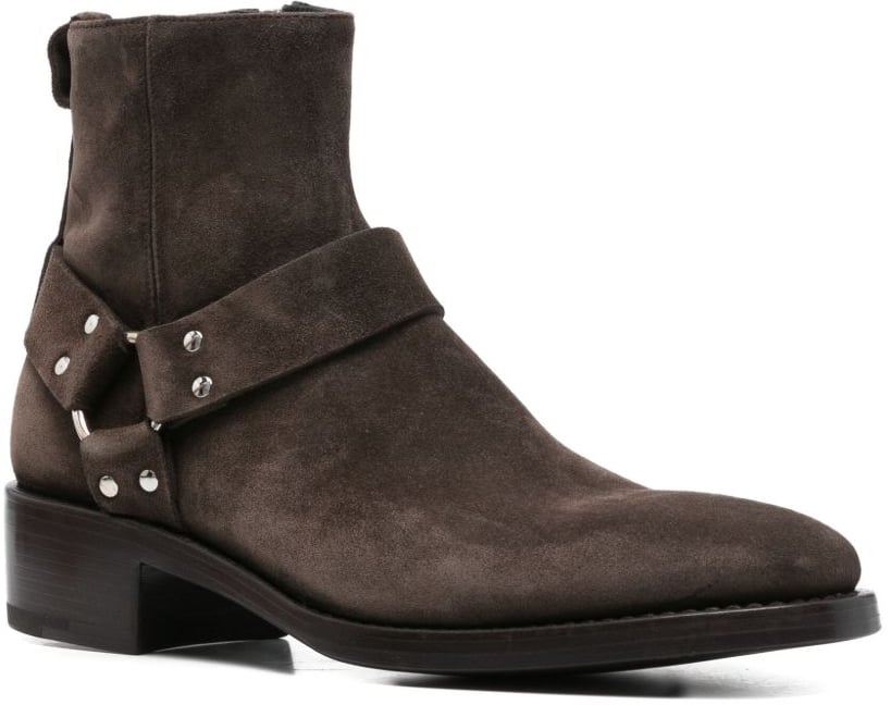 Premiata Ankle Boots with Side Zip Zwart