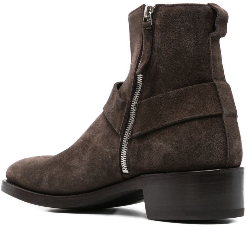 Premiata Ankle Boots with Side Zip Zwart