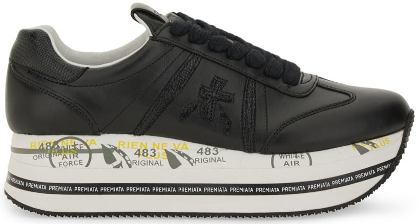 Premiata SNEAKER "BETH" Zwart