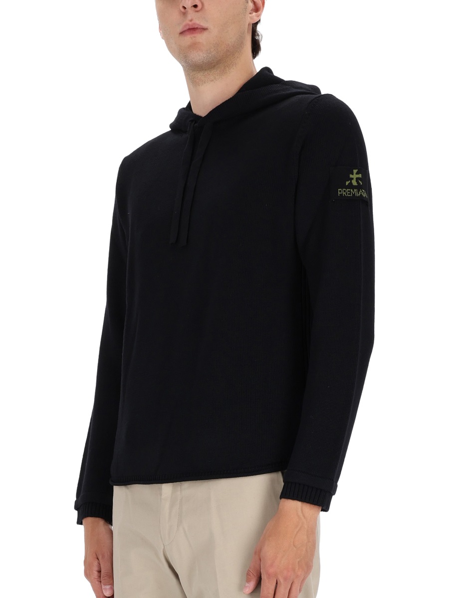 Premiata HOODED SHIRT Zwart