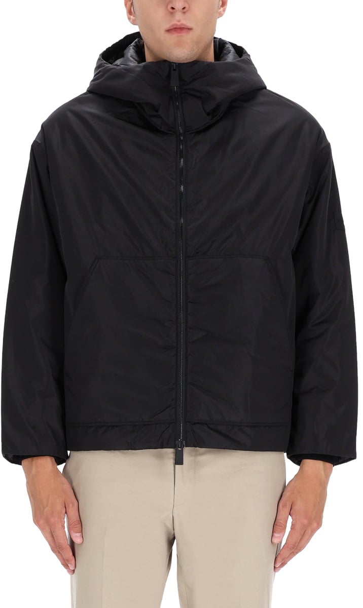 Premiata HOODED JACKET Zwart