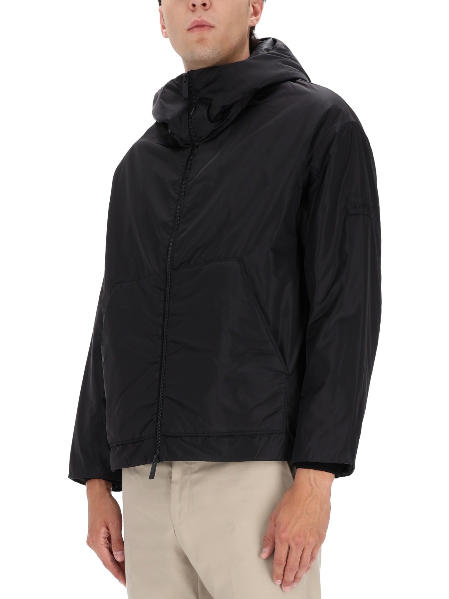 Premiata HOODED JACKET Zwart