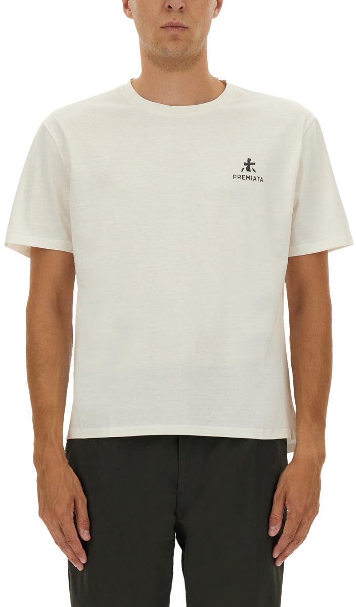 Premiata T-SHIRT WITH LOGO Wit