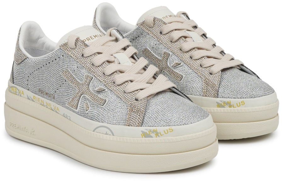 Premiata SNEAKER "CLAUDIA" Grijs