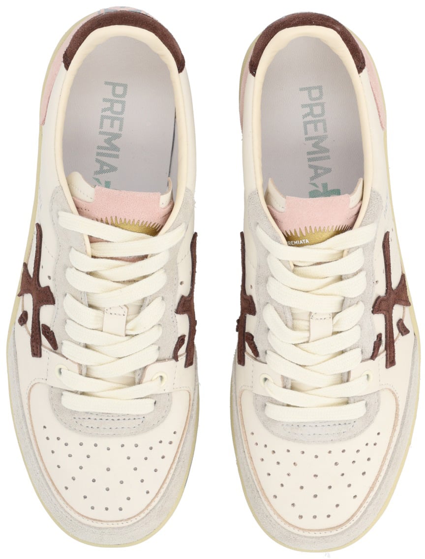 Premiata SNEAKER "BSKTCLAD" Wit