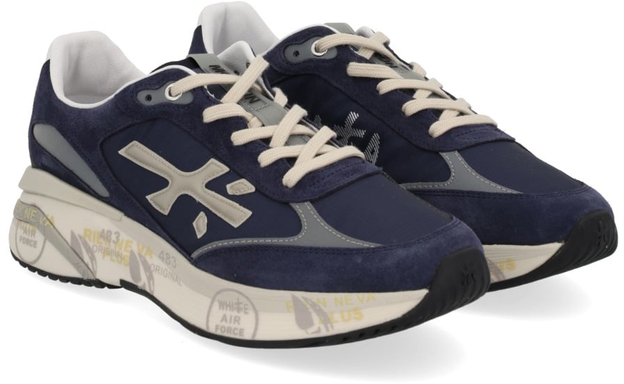 Premiata SNEAKER "MOERUN" Blauw