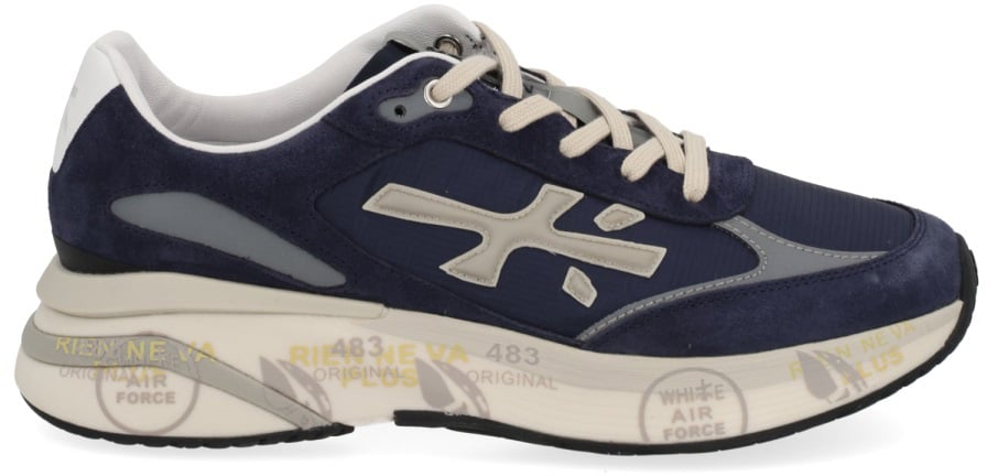 Premiata SNEAKER "MOERUN" Blauw