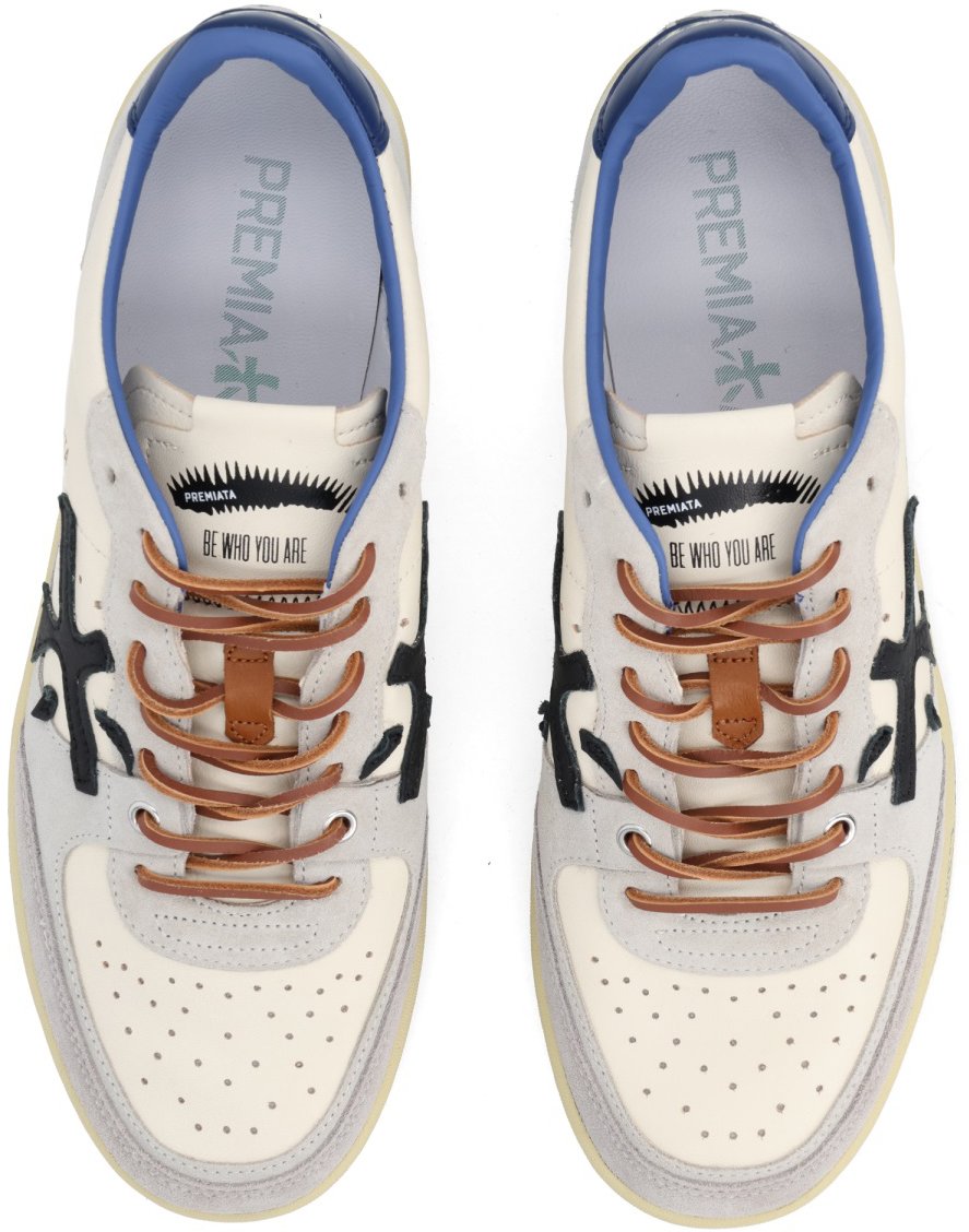 Premiata SNEAKER "BSKTCLAY" Wit
