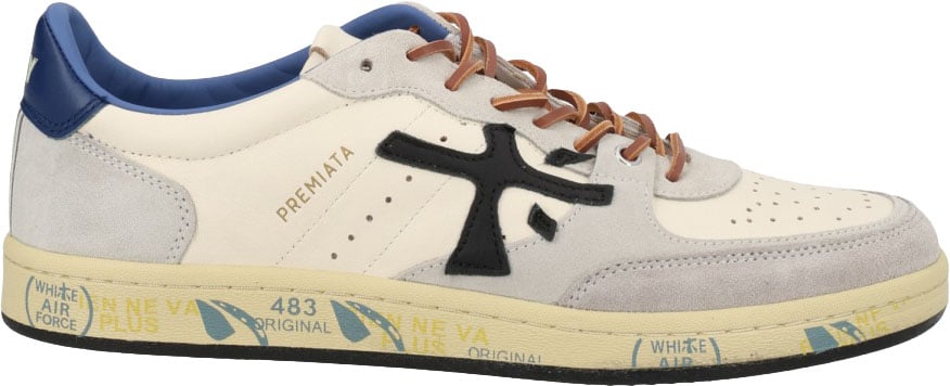 Premiata SNEAKER "BSKTCLAY" Wit