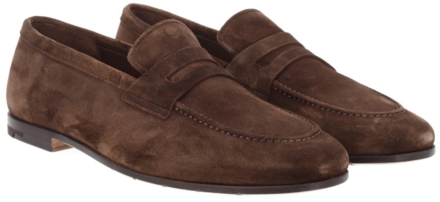 Premiata MOCASSINO IN SUEDE Bruin