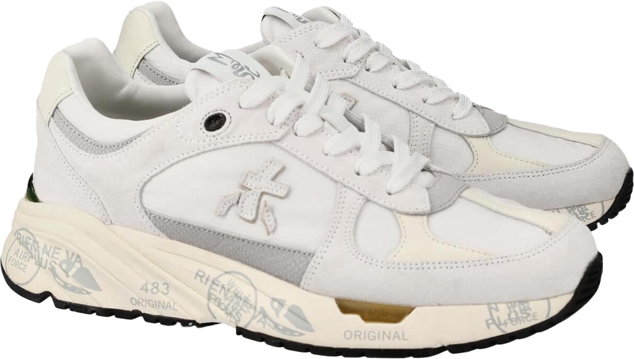 Premiata Dames Mased sneakers Wit