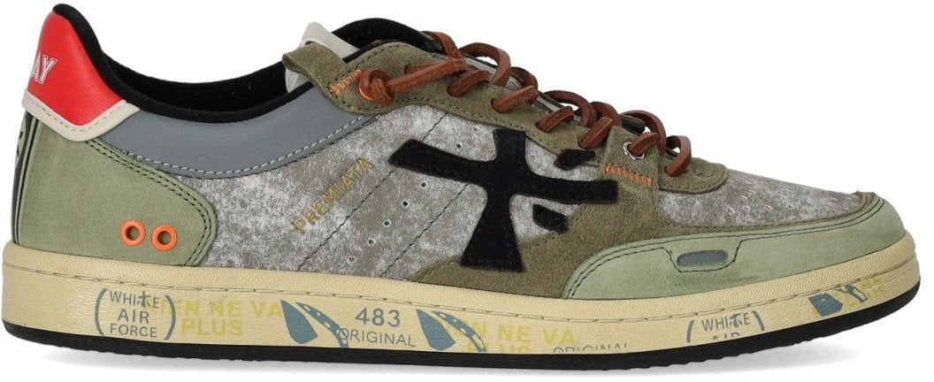 Premiata PREMIATA BSKTCLAY 7845 SNEAKER Grijs