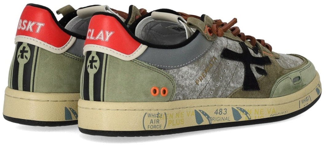 Premiata PREMIATA BSKTCLAY 7845 SNEAKER Grijs