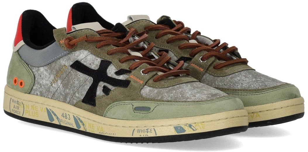 Premiata PREMIATA BSKTCLAY 7845 SNEAKER Grijs