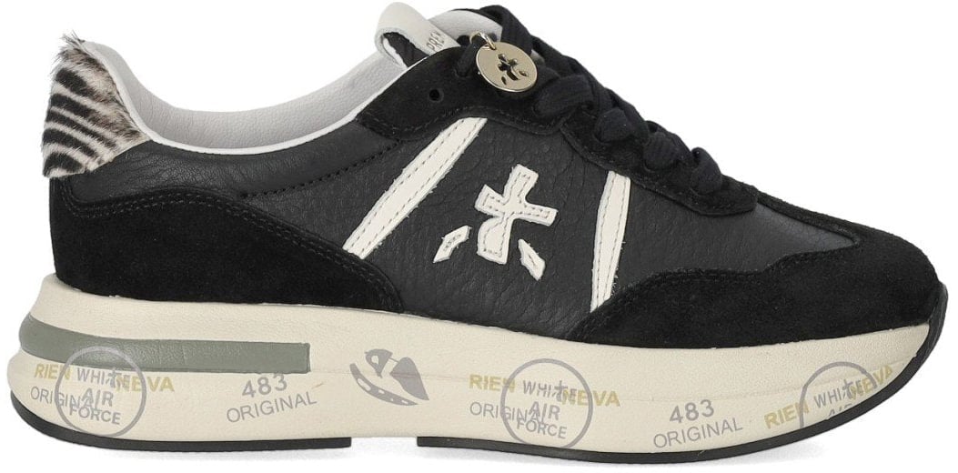Premiata PREMIATA CASSIE 7681 SNEAKER Zwart