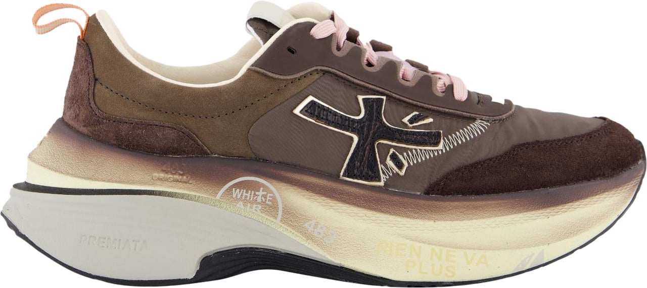 Premiata Dames Hill Sneaker Bruin