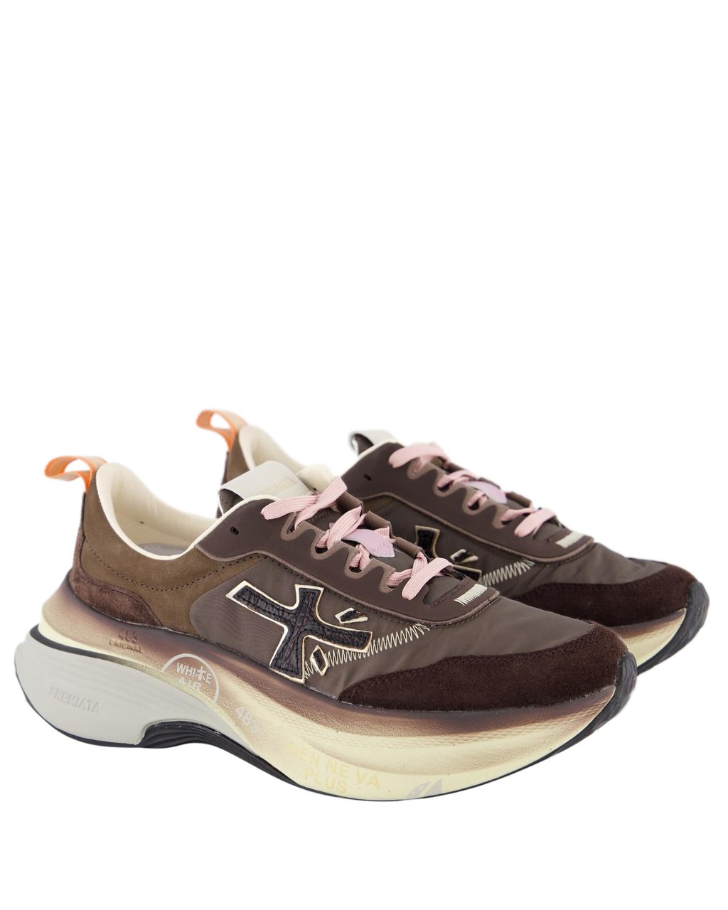 Premiata Dames Hill Sneaker Bruin
